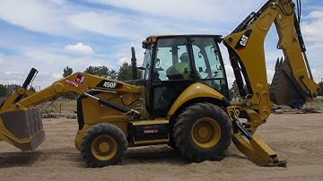 CAT Backhoe Start Up Procedures