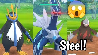 USING ONLY 😱 *STEEL* TYPE POKEMON IN GO BATTLE LEAGUE CAN I WIN?... (Pokemon Go)