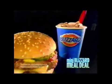 Dairy Queen Lips Mini Blizzard Meal Deal 4K