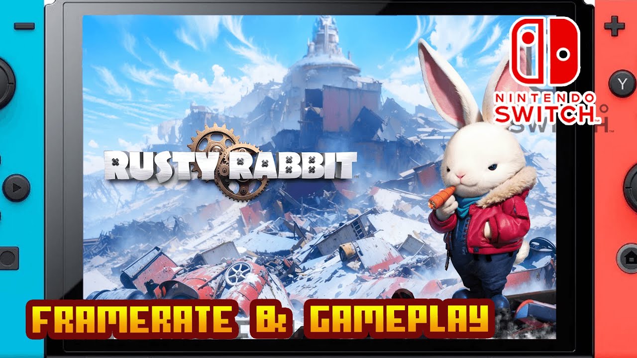 𝐃𝐎𝐂𝐊𝐄𝐃 & 𝐇𝐀𝐍𝐃𝐇𝐄𝐋𝐃 - Rusty Rabbit - (Nintendo Switch