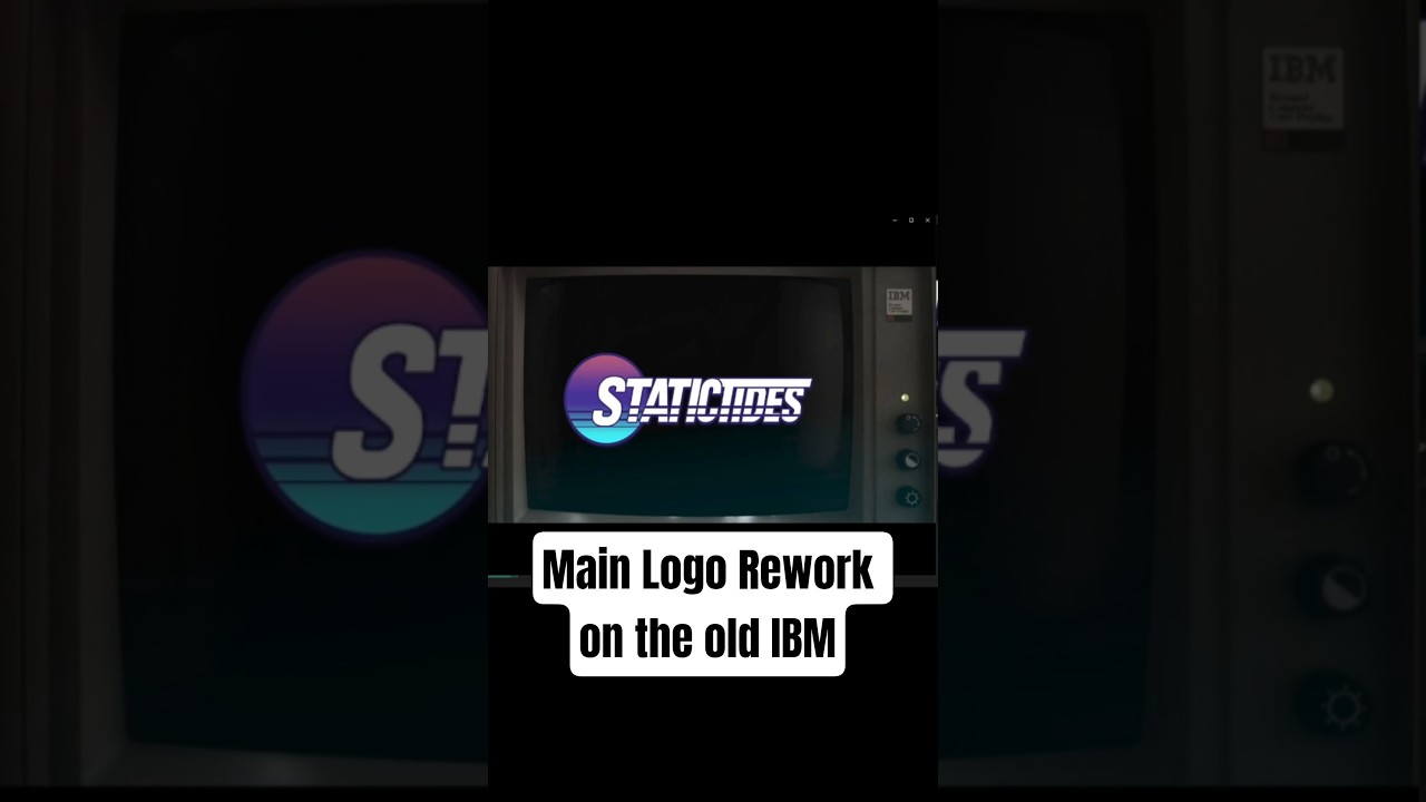 Reworking my logo #shorts #vaporwave
