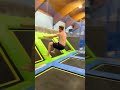 A new crazy way to use a trampoline 
