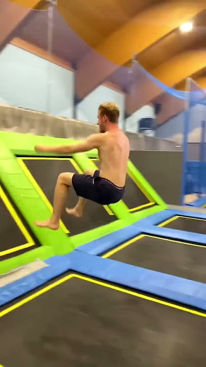 A NEW CRAZY WAY TO USE A TRAMPOLINE! 🔥