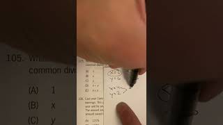 Trick: NOT Greatest Common Factor for Integers #GMAT #GRE #SAT #MiM #mba