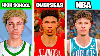 I Played Lamelo Ball ENTIRE Career..