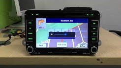 How to install GPS navigation software and set navi button on1024*600 android 4.4 car stereo 