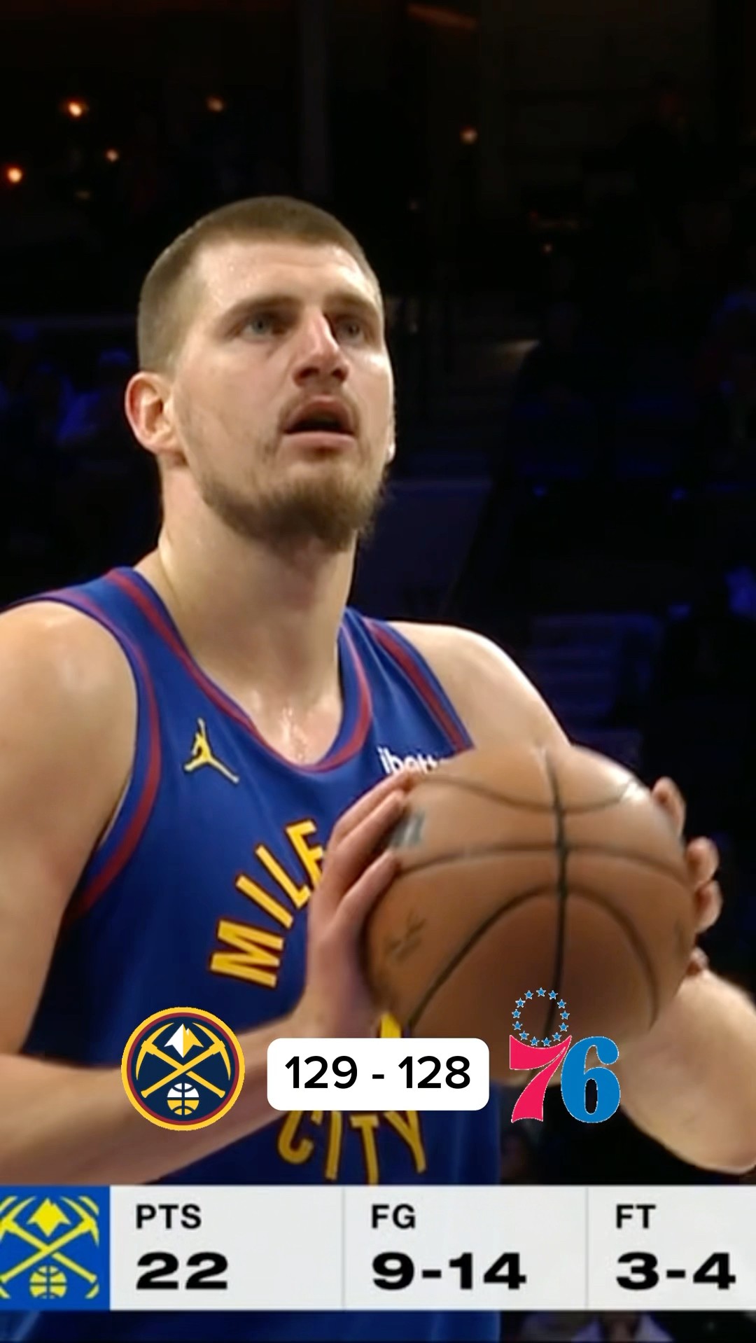 WILD ENDING! 76ers vs Nuggets ?