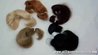 Hair colours for reborn dolls - Nikki Holland vlog #43