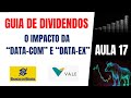 Aula 17 - Guia de dividendos - Data Com & Data Ex - Luiz Barsi - VALE3 BBAS3 BBSE3 CMIG4 TAEE11