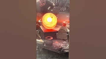 Make in China High-Volume Iron Thinning – Ring Rolling Machine Workflow #process #machine #factory