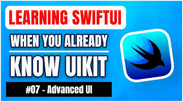 Learning SwiftUI, when you already know UIKit – Advanced UI 📱 (free iOS tutorial)