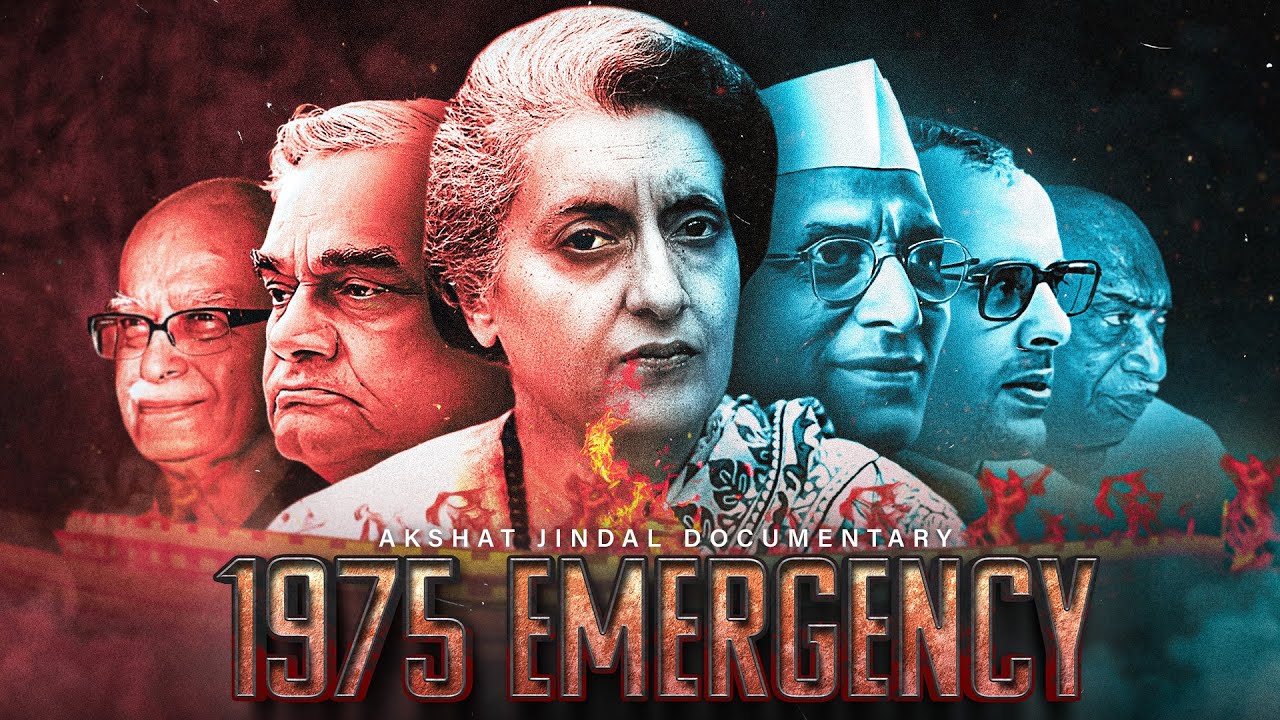1975 Emergency: Indira Gandhi Singhaasan Khali Karo 🔥🔥🔥