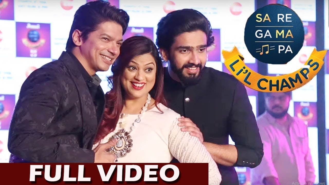 SA RE GA MA PA Little Champs 2019 Launch Event: Amaal Malik, Shaan, Ravi Dubey, Richa Sharma
