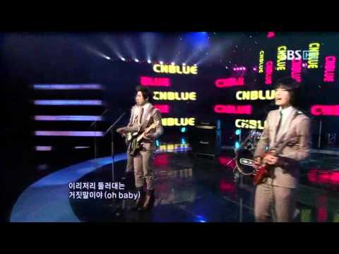 CNBlue - I'm a loner (씨앤블루 - 외톨이야) @ SBS Inkigayo 인기가요 100207