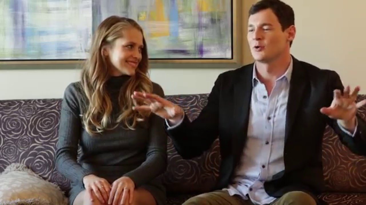 Teresa Palmer and Benjamin Walker play 'Would You Rather?'