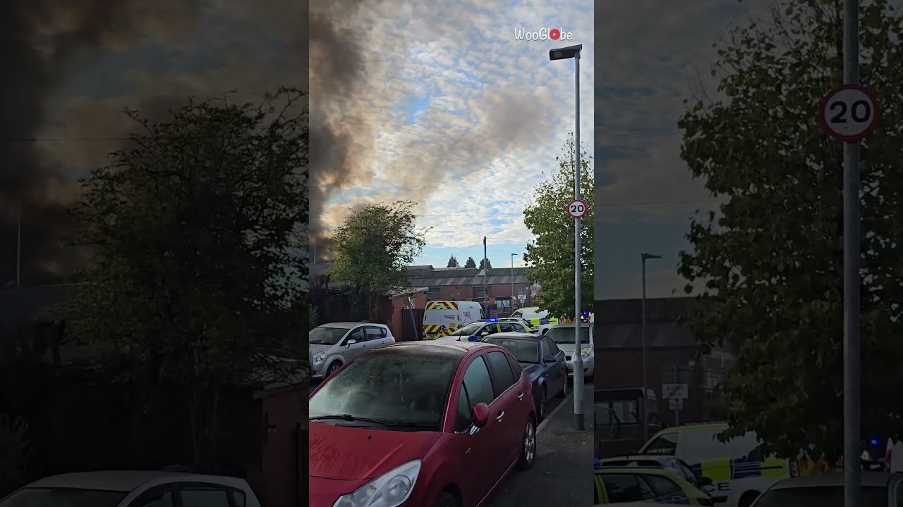 Levenshulme Fire In Industrial Unit Causes Thick Smoke Leading To Emergency Response WooGlobe