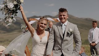 Intimate Wedding Film Ceremony in the Hills of Idaho | Skyler + Mckinley Wedding Film