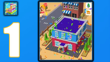 Idle Construction 3D - Gameplay Walkthrough Part 1 - Level 1,2 (iOS, Android)