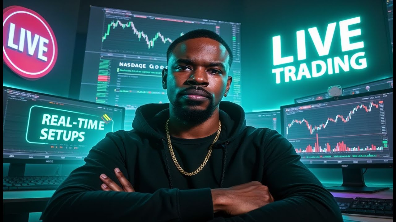 🔴 US Market Session LIVE | Trading Nasdaq & Gold Futures