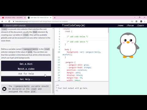 Learn Basic CSS  Inherit CSS Variables   freeCodeCamp org   Google Chrome 2019 12 05 13 56 20