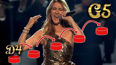 Céline Dion Perfect-pitch Vocal Run D4-G5