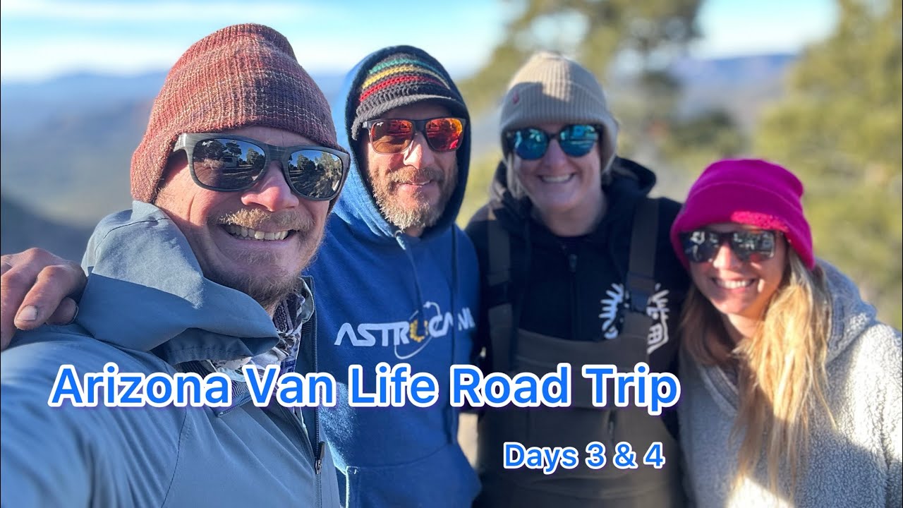 Arizona Van Life Road Trip Days 3 & 4 Arizona Trail and Best Campsite ...