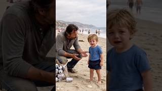 Homeless Veteran Finds Lost Little Boy on the Beach… Then He Hears “Mommy” ❤️