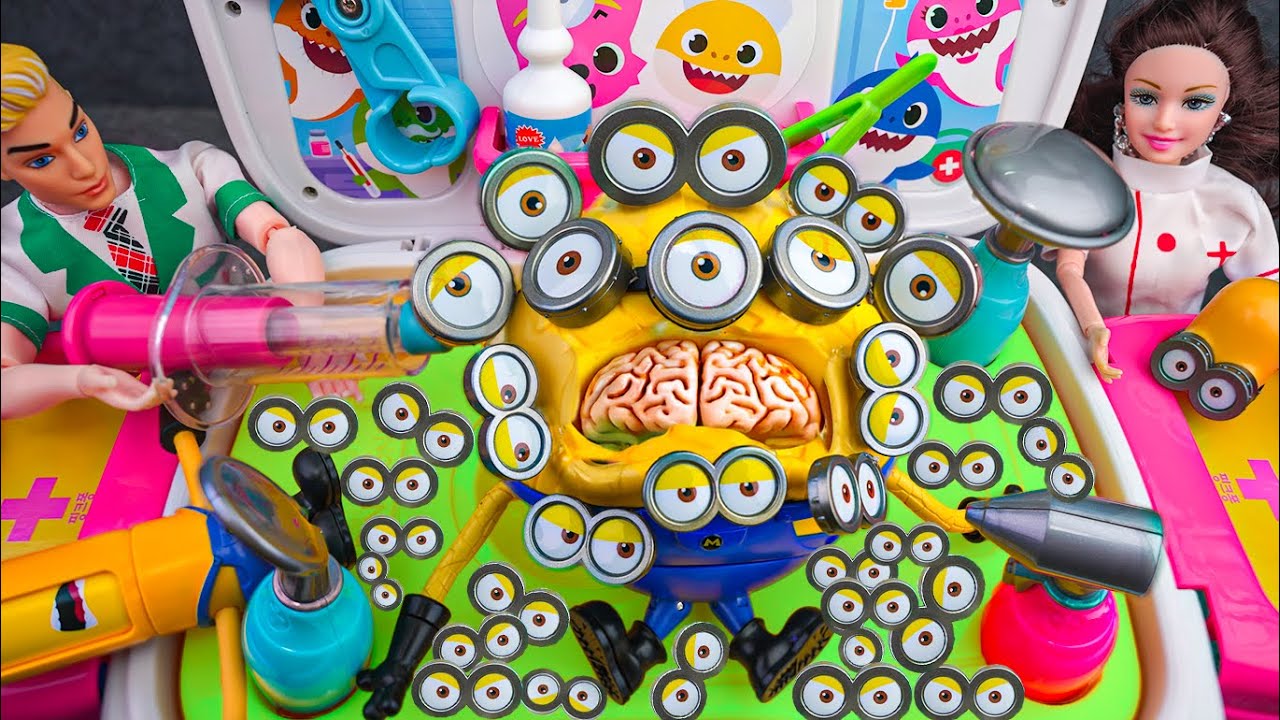 11 Minutes Satisfying with Unboxing MINIONS Doctor Toys, Ambulance Playset Collection ASMR