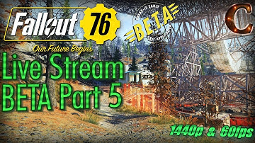 Fallout 76 PC BETA in 1440p / 60fps: Ultra High-Quality Playthrough, Part 5 with Facecam!