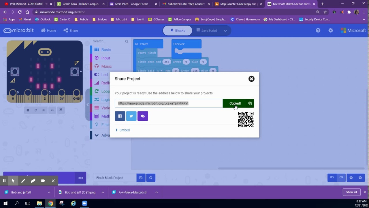 How to share Microbit code - YouTube