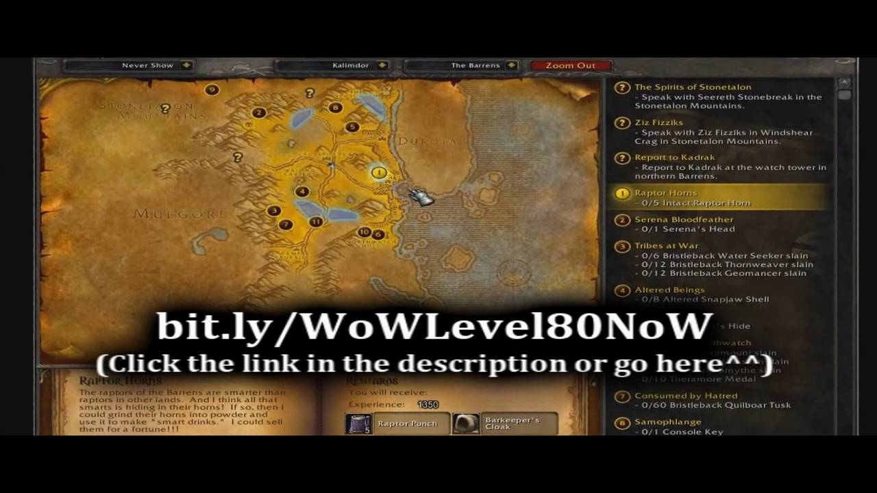 Level 80 Breakdown Tutorial WoW: FASTEST Level 80 GUIDE! (UNDER 7 Days!!!!) - YouTube