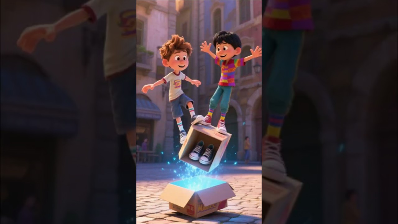 Dancing Shoes 💃 | Funny Kids Cartoon Short | Magical Dance Adventure 🌟