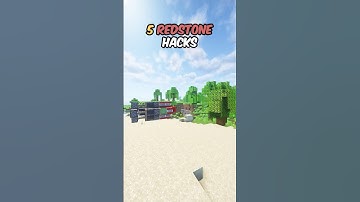 Minecraft: 5 Redstone Hacks 😱