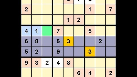 How to Solve New York Times Sudoku Hard March 10, 2022