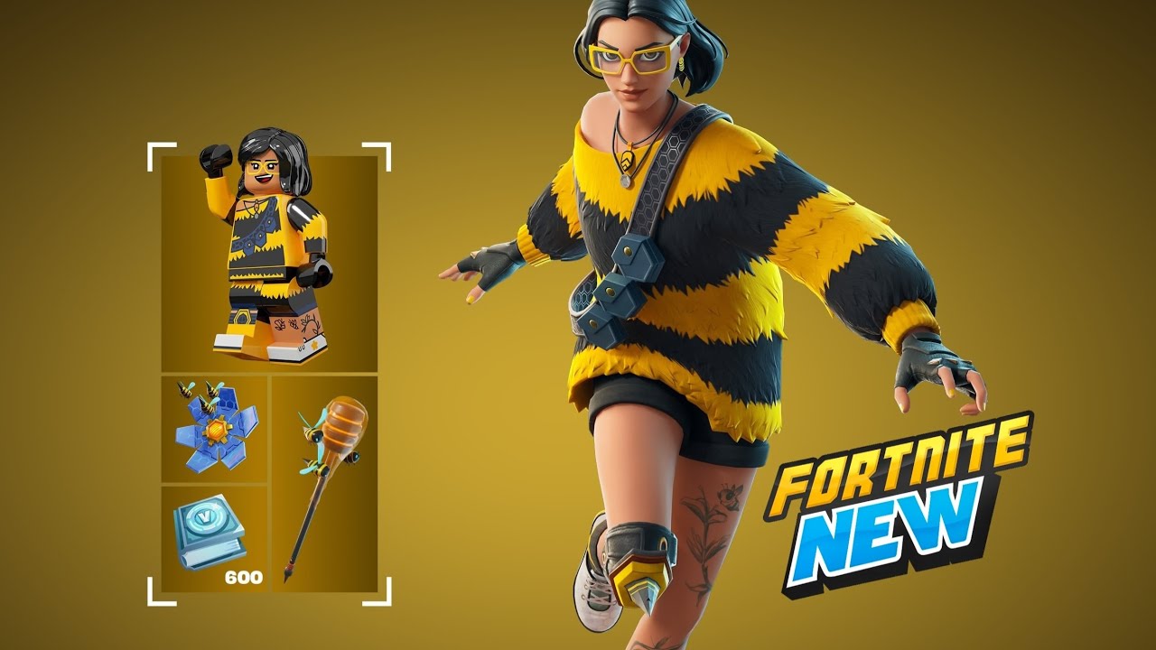 Fortnite New "Bee Positive Pack"