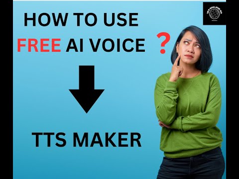 How to use AI voice FREE using TTS maker? | Step-by-step guide to generate Free AI Voice