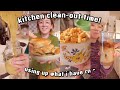 KITCHEN CLEAN-OUT MEAL PLAN 🌱🫠 Finishing up what I can before moving home with my parents‼️ Part 2
