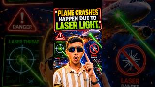 Plane Crash happen due to Laser Light 😱 #facts #viral