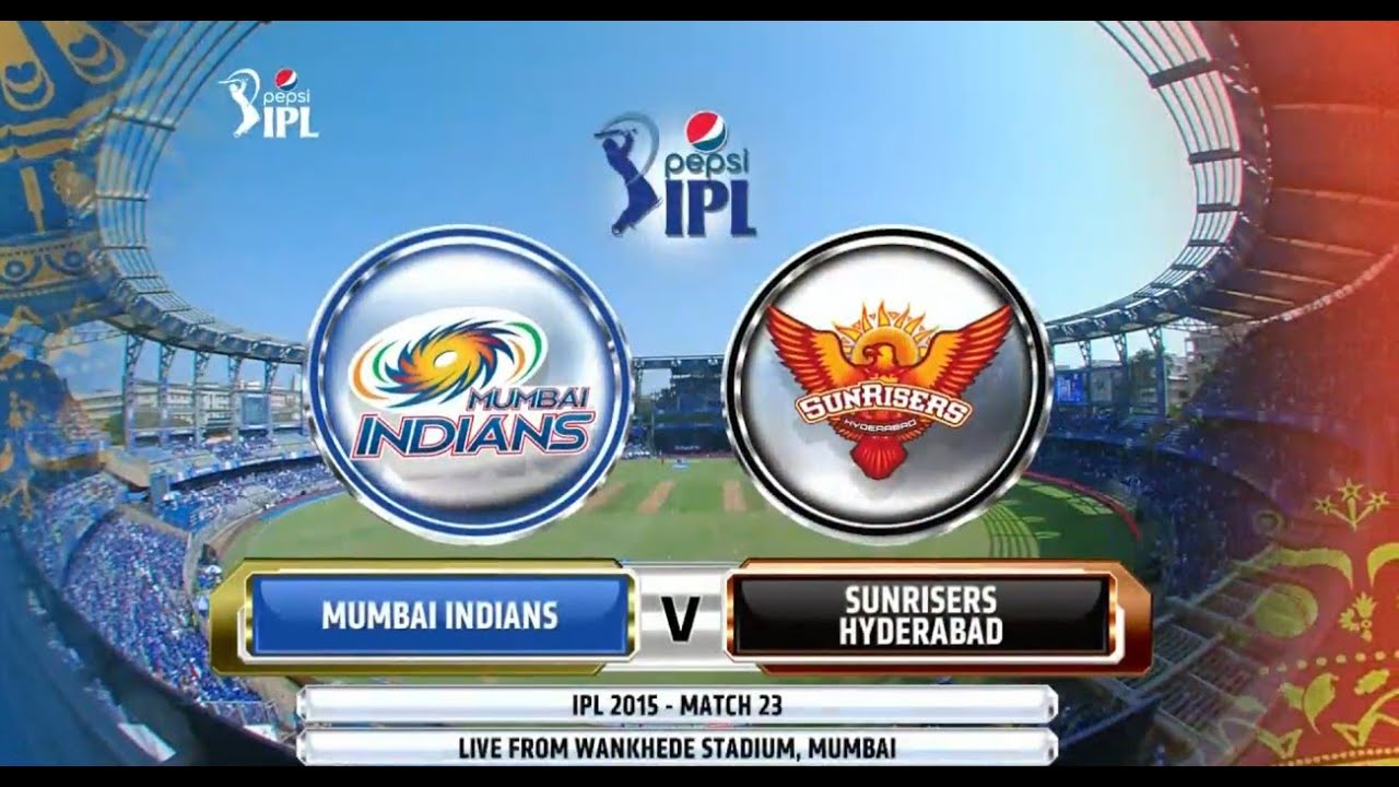 Mumbai Indians vs Sunrisers Hyderabad | IPL2015 | |Match Highlights|