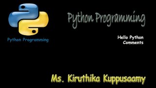 Details #2 : Python - Displaying Hello & Comments Guide