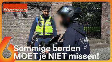 Kan deze JONGEN de VERKEERSBORDEN wel lezen?! | Overtreders