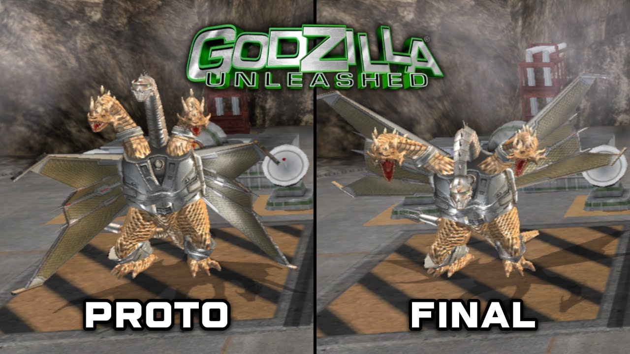 Godzilla: Unleashed (Wii) | Prototype vs. Final Build Comparison