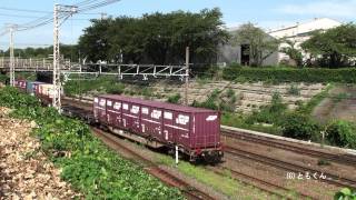 東海道本線 大垣 - 関ヶ原 2011/08撮影 EF210