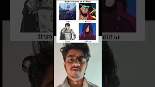 Hero ya Villian? #gojo #blackbeard #levi #madara #kny #demonslayer #onepiece #naruto