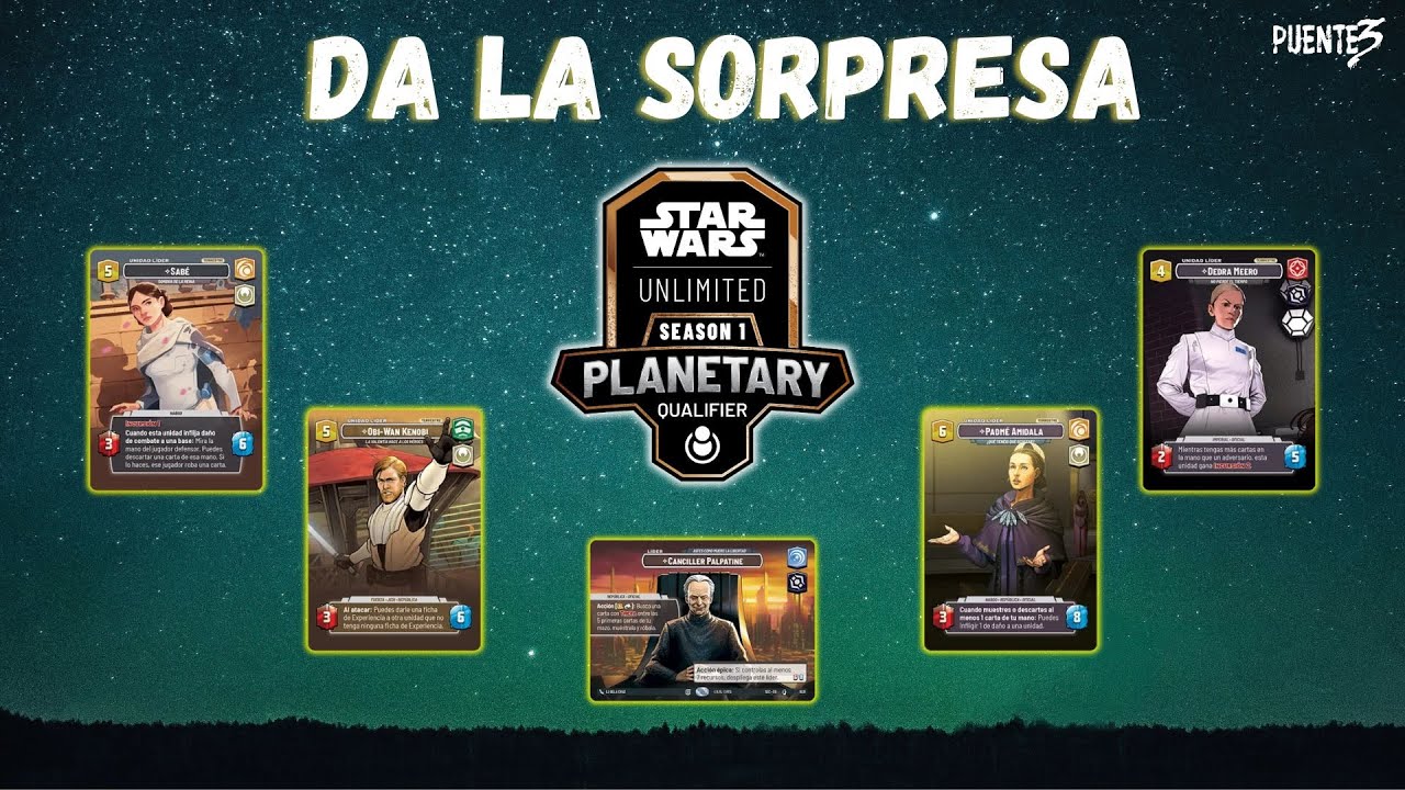 MAZOS offmeta para dar mucha GUERRA en tus torneos | STAR WARS Unlimited