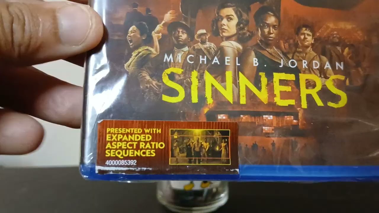 "Sinners" Blu Ray Unboxing.