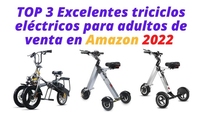 Triciclo Eléctrico para Adultos con Motor 250W, e-Trike Fotona Mobility