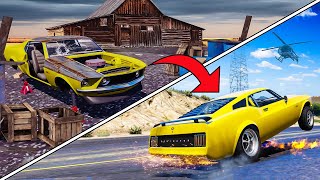 Repairing ABANDONED Barn Find Cars in 5 RP!