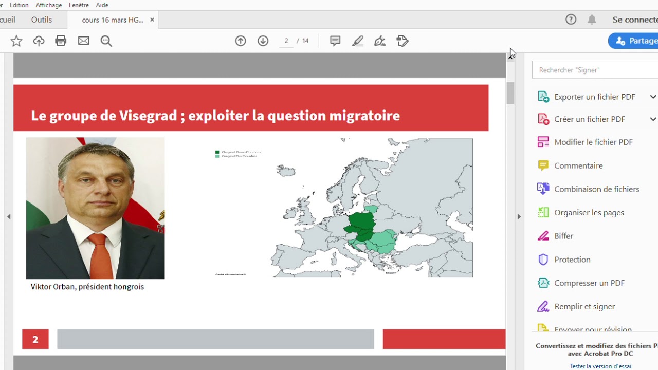 Cours de spécialité HGGSP; les frontières; migrations et économies, le