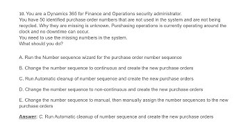 Microsoft Dynamics 365 Finance & Operations - MB 300